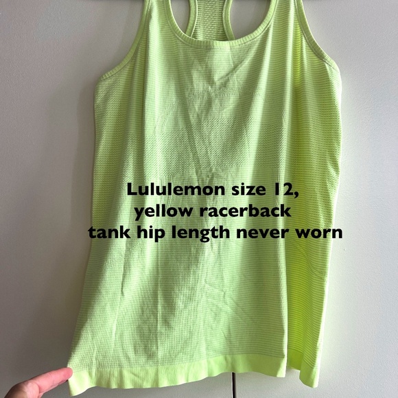 Lululemon Swiftly tech racerback tank size 12 - Picture 1 of 2